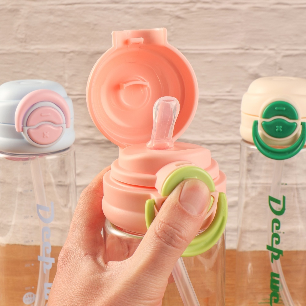 Factory Wholesale Tritan Water Bottle BPA Free Dual Use Flip up Straw Lid Outdoor Bottle With Custom Logo,EKO-VESS by Jiuhang Plastic Mold Co.,Ltd,Wholesale Tritan Water Bottle,BPA Free Straw water Bottle.