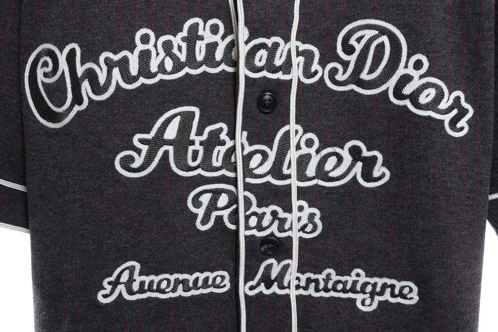 Christian Dior Atelier baseball Shirt Black