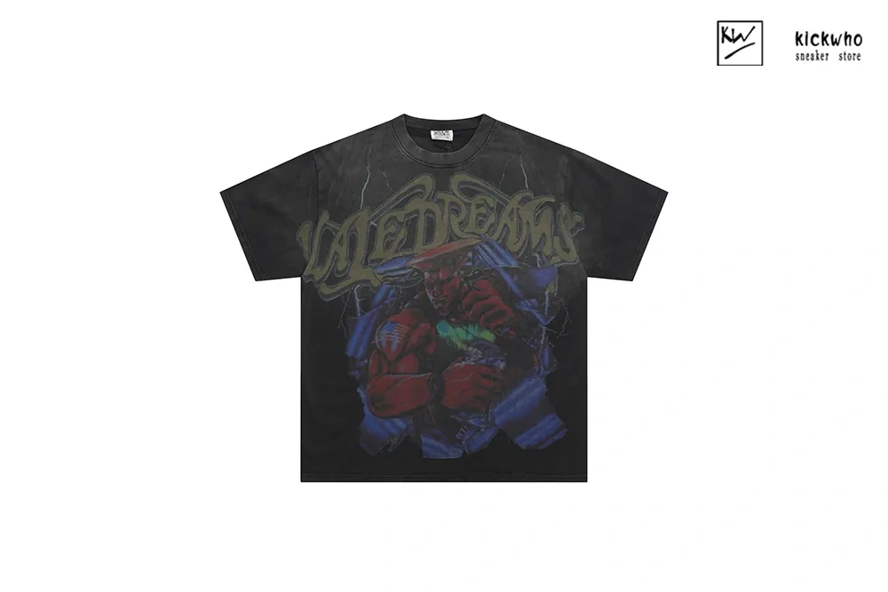 Vale Forever Boxer T-Shirt Carbon black（V555）