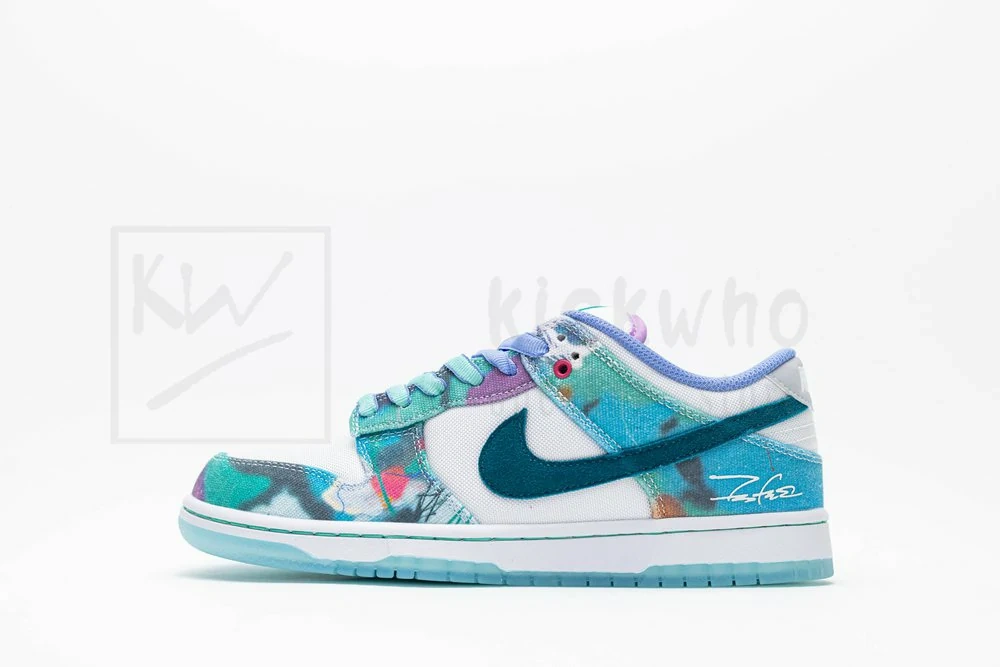 Futura Laboratories x Dunk Low SB 'Bleached Aqua'