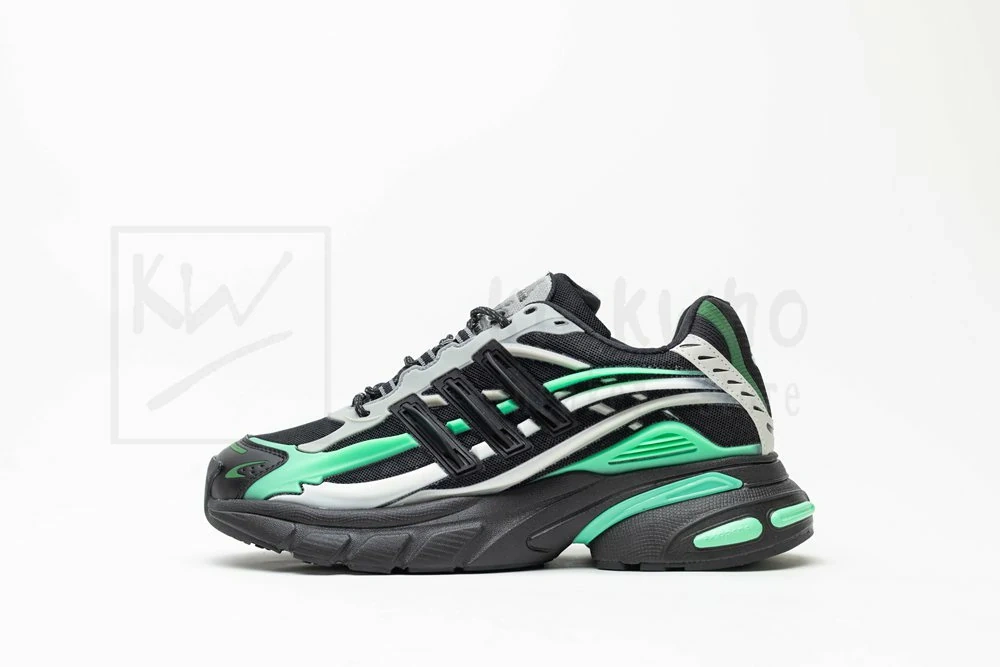 Pharrell Williams x Adidas Adistar Jellyfish Black Grey Green