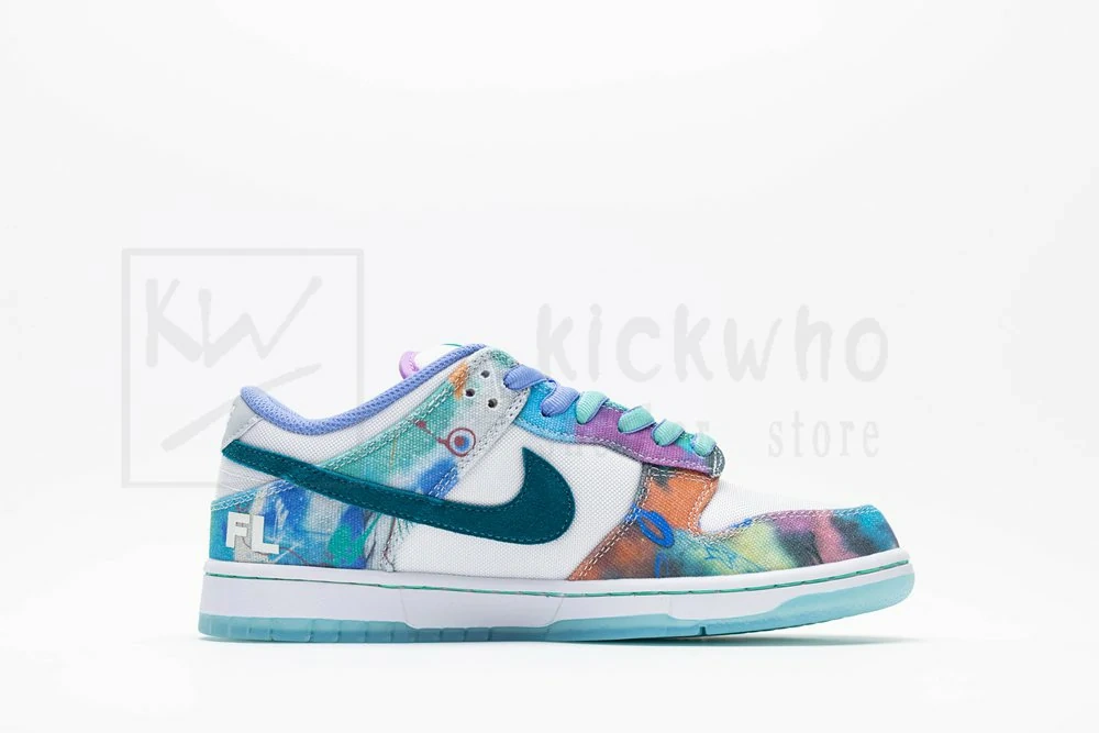Futura Laboratories x Dunk Low SB 'Bleached Aqua'
