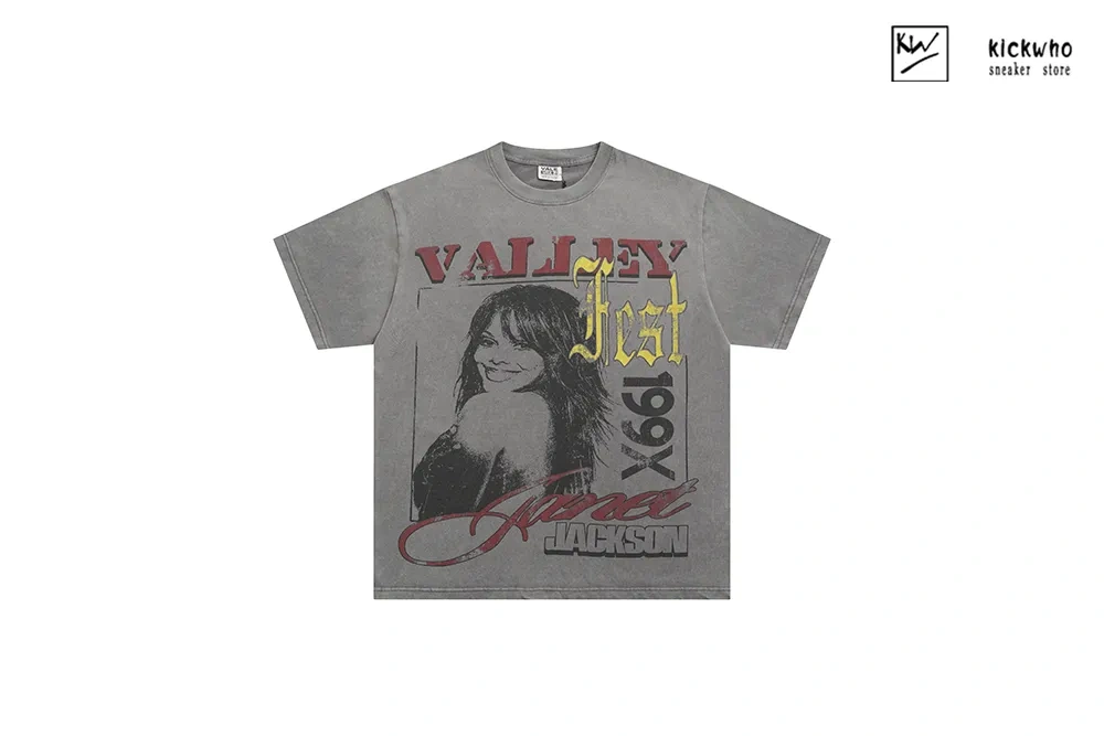 Vale Forever 199X Portrait T-Shirt Grey（V558）
