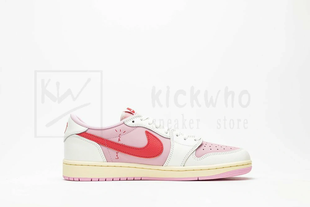 Godkiller Travis Scott x Air Jordan 1 Retro Low OG 'Sail Tropical Pink'