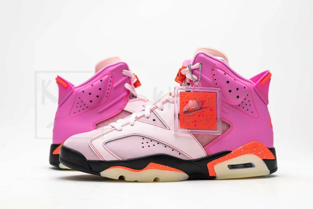Godkiller Awake NY x Air Jordan 6 Retro 'Playful Pink Infrared'