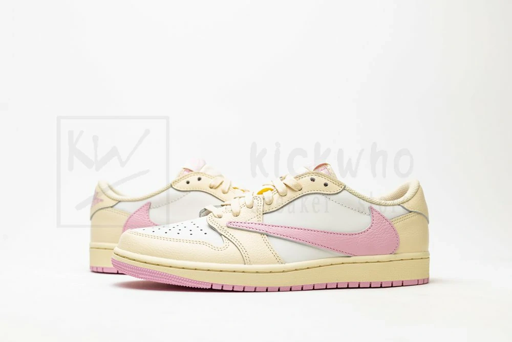 Godkiller Travis Scott x Air Jordan 1 Retro Low OG 'Muslin Pink'