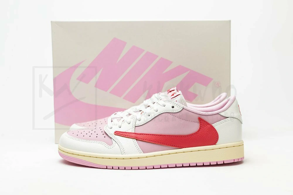 Godkiller Travis Scott x Air Jordan 1 Retro Low OG 'Sail Tropical Pink'