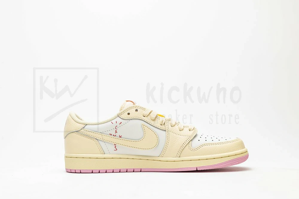 Godkiller Travis Scott x Air Jordan 1 Retro Low OG 'Muslin Pink'