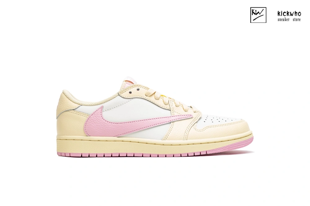 Godkiller Travis Scott x Air Jordan 1 Retro Low OG 'Muslin Pink'
