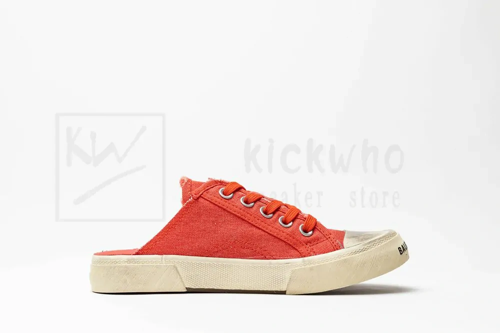 Balenciaga PARIS SNEAKER MULE IN RED