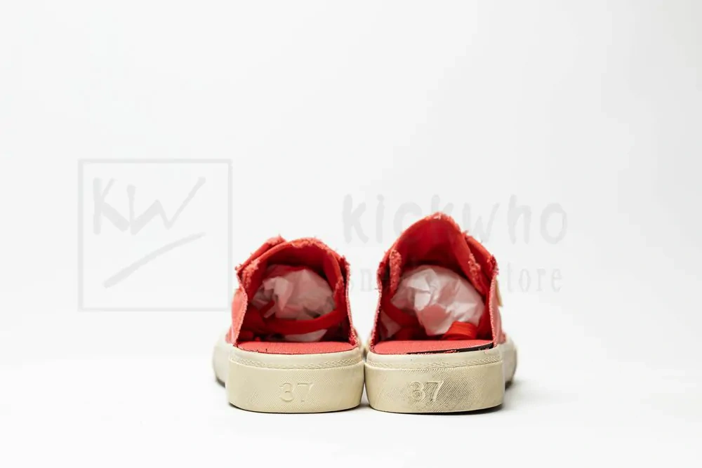 Balenciaga PARIS SNEAKER MULE IN RED