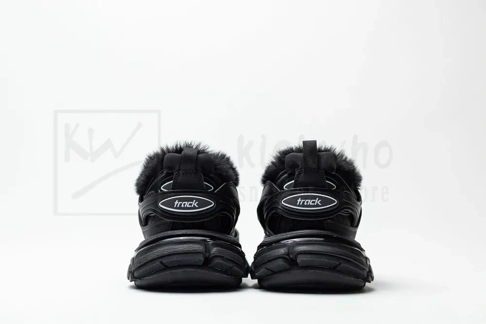 Balenciaga Track Sneaker 'Black' Plush Black