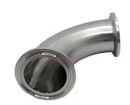 High Strength ASME BPE Fittings 1 Inch 90 Degree Elbow Connection Type Clamp,ShunJin ,High Strength ASME BPE Fittings 1 Inch 90 Degree Elbow Connection Type Clamp