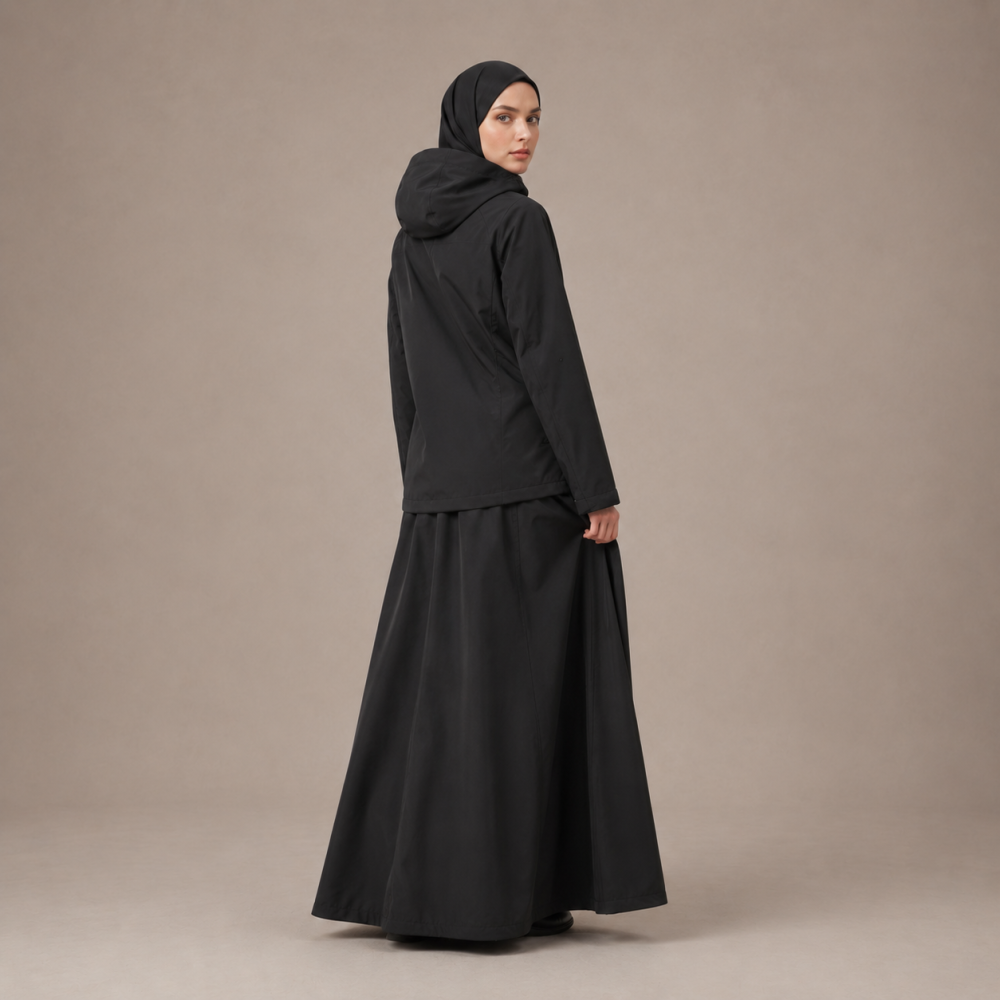 Obsidian Black All-Weather Modest Outdoor Set