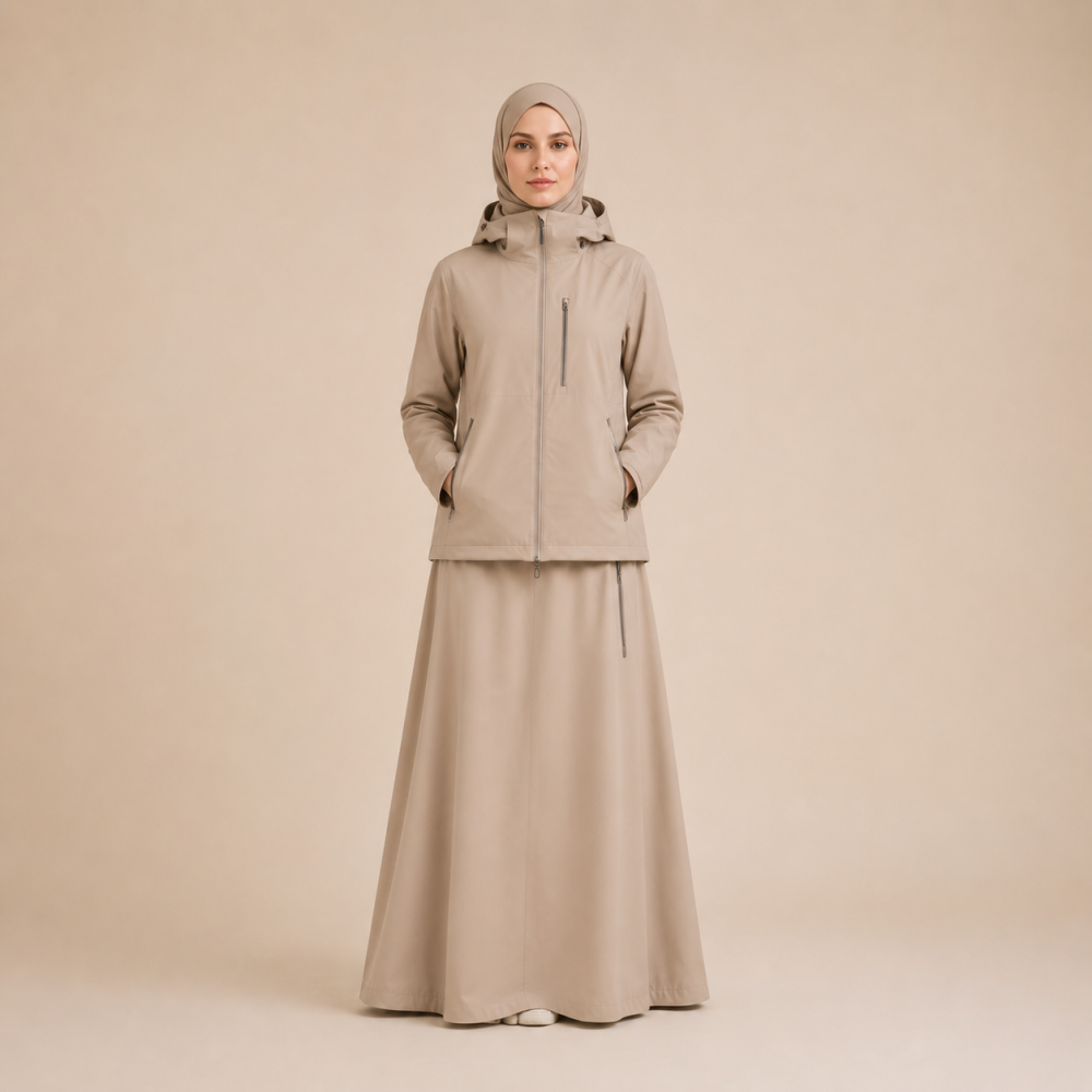Sandstorm Hooded Outdoor Muslim Set
