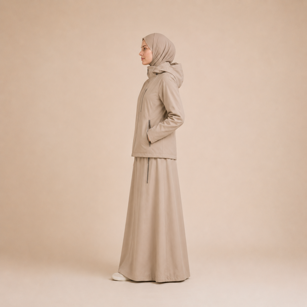Sandstorm Hooded Outdoor Muslim Set