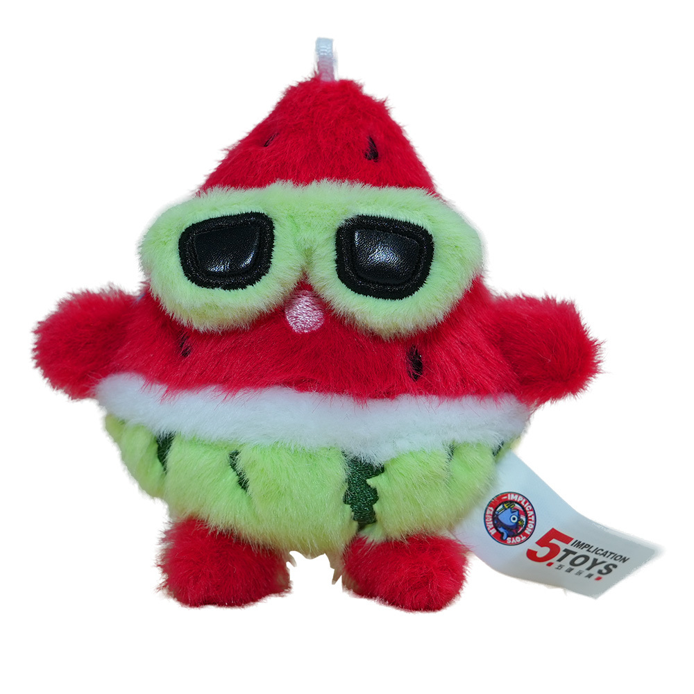 DJ Sunglass Fruit 4-inch(10CM Short Pile Plush),MY SHOP,DJ Sunglass Fruit 4-inch(10CM Short Pile Plush)