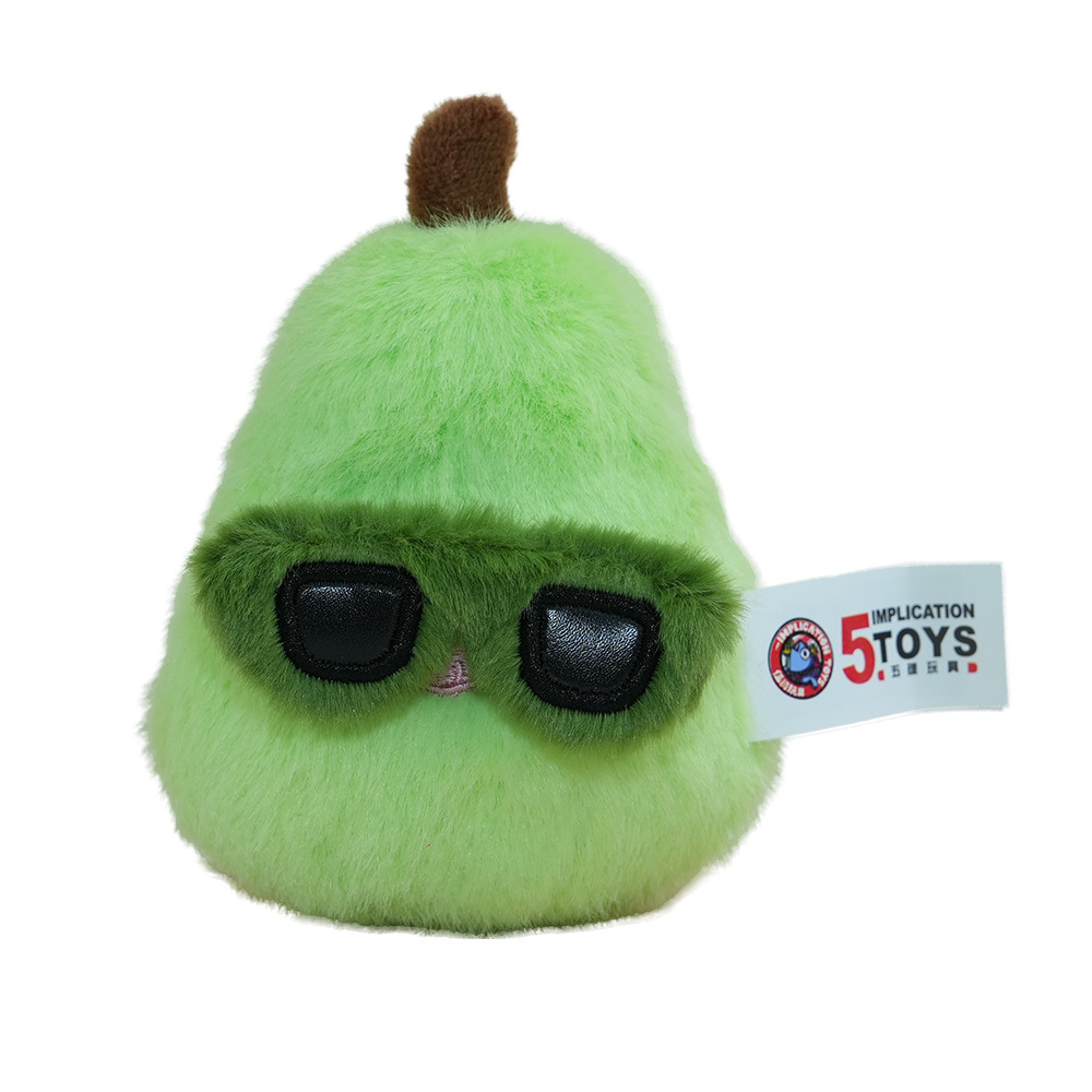 DJ Sunglass Fruit 4-inch(10CM Short Pile Plush),MY SHOP,DJ Sunglass Fruit 4-inch(10CM Short Pile Plush)