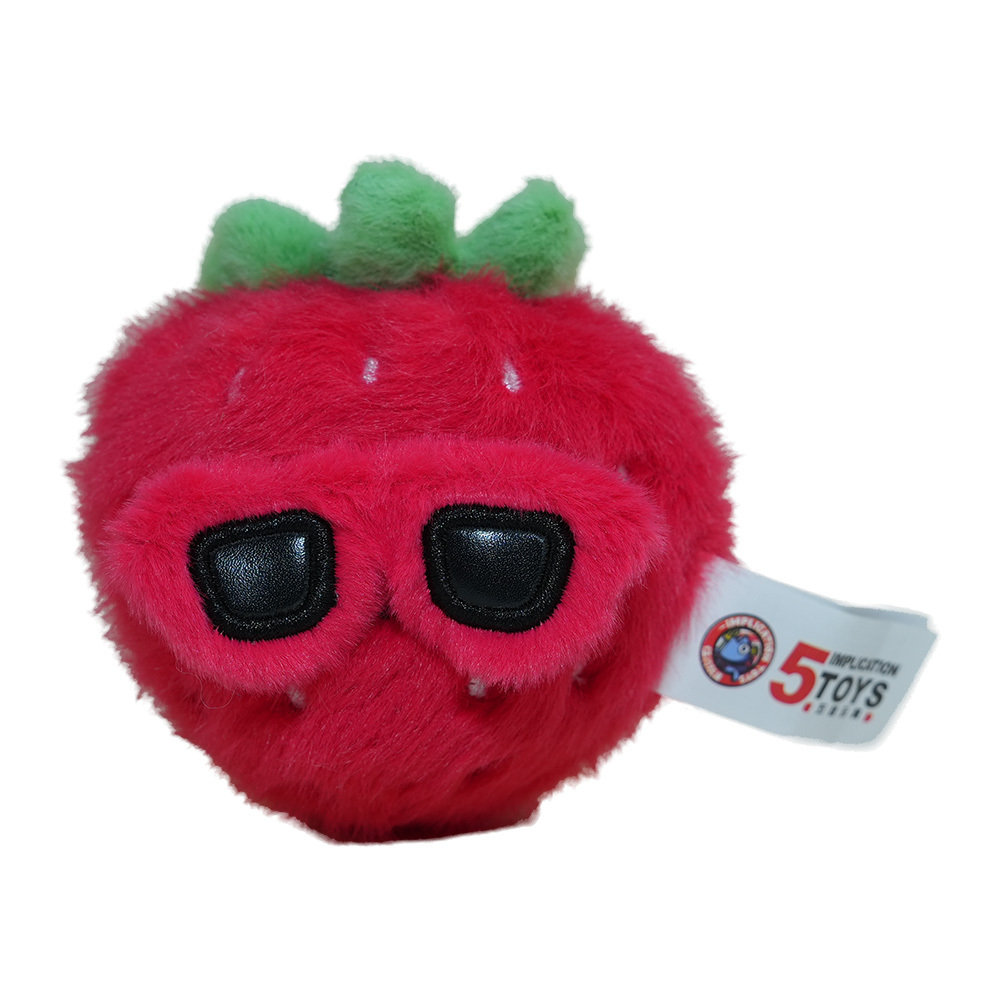 DJ Sunglass Fruit 4-inch(10CM Short Pile Plush),MY SHOP,DJ Sunglass Fruit 4-inch(10CM Short Pile Plush)