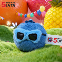 DJ Sunglass Fruit 4-inch(10CM Short Pile Plush),MY SHOP,DJ Sunglass Fruit 4-inch(10CM Short Pile Plush)