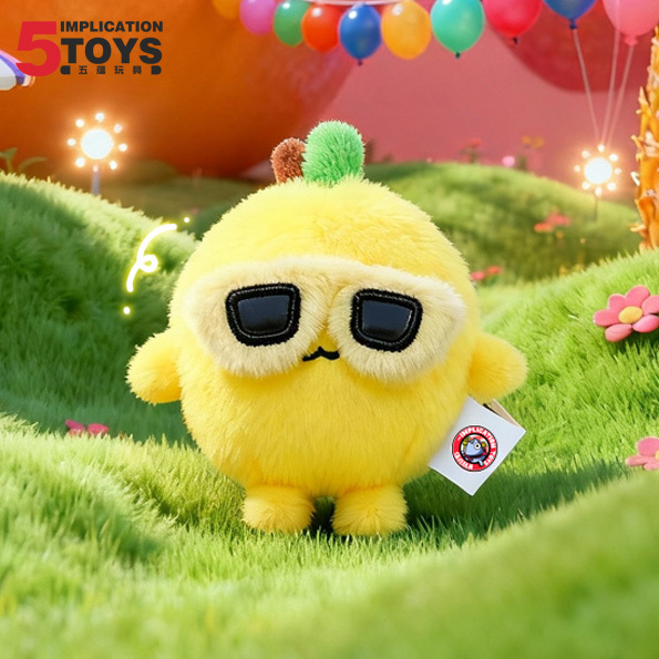 DJ Sunglass Fruit 4-inch(10CM Short Pile Plush),MY SHOP,DJ Sunglass Fruit 4-inch(10CM Short Pile Plush)