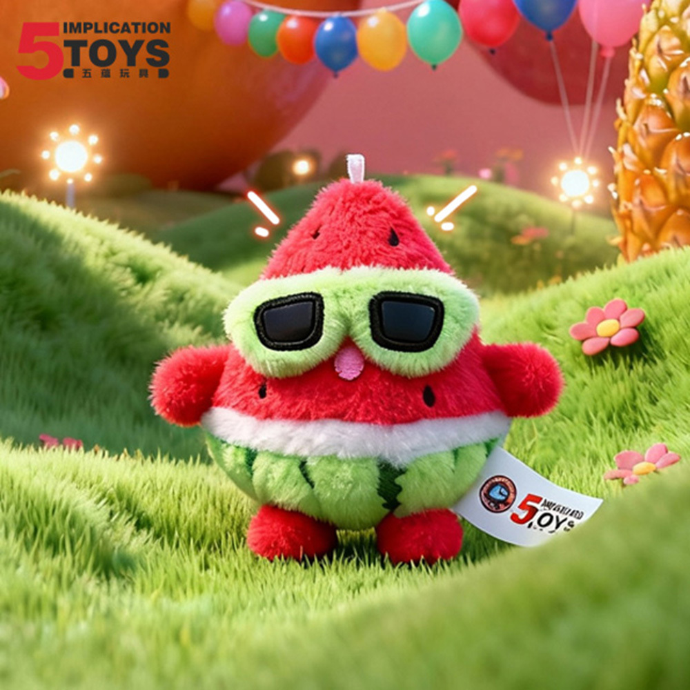 DJ Sunglass Fruit 4-inch(10CM Short Pile Plush),MY SHOP,DJ Sunglass Fruit 4-inch(10CM Short Pile Plush)