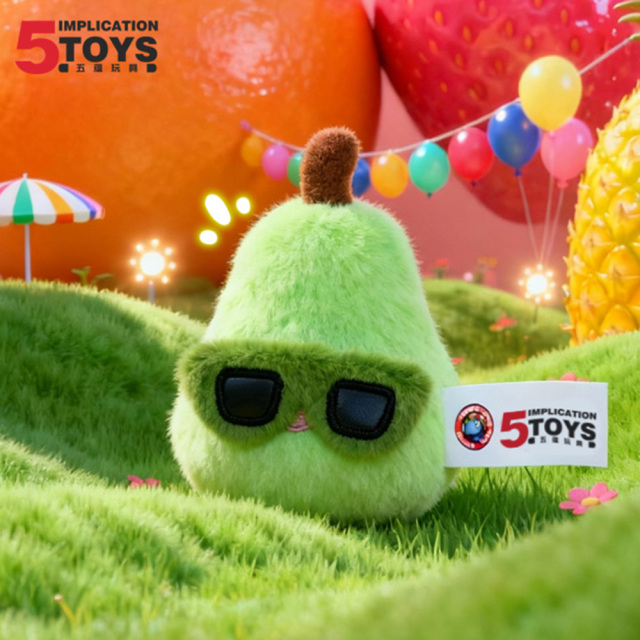 DJ Sunglass Fruit 4-inch(10CM Short Pile Plush),MY SHOP,DJ Sunglass Fruit 4-inch(10CM Short Pile Plush)