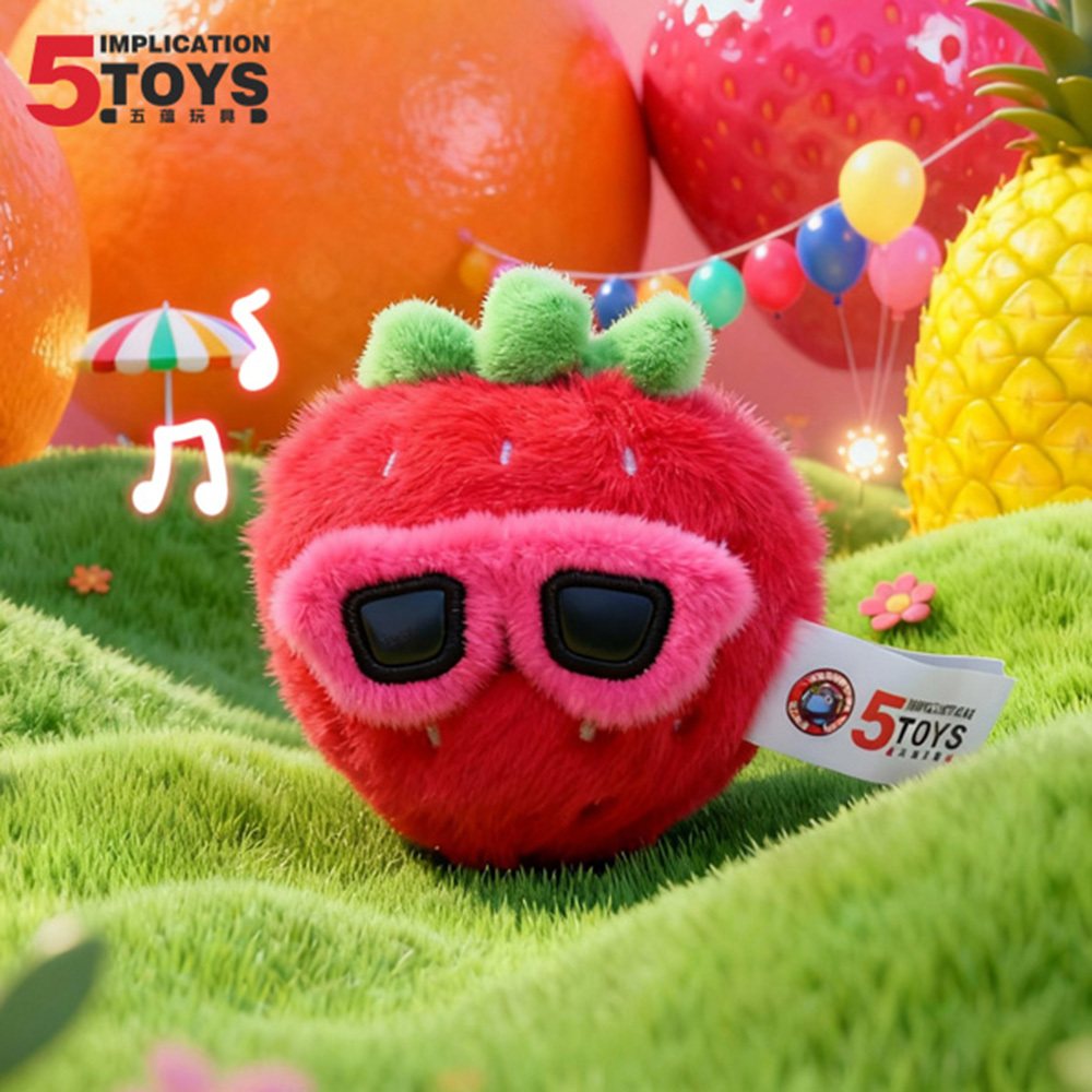 DJ Sunglass Fruit 4-inch(10CM Short Pile Plush),MY SHOP,DJ Sunglass Fruit 4-inch(10CM Short Pile Plush)