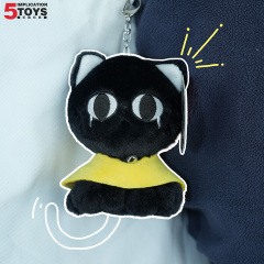 Cat Group Keychain,5 Toys,Cat Group Keychain