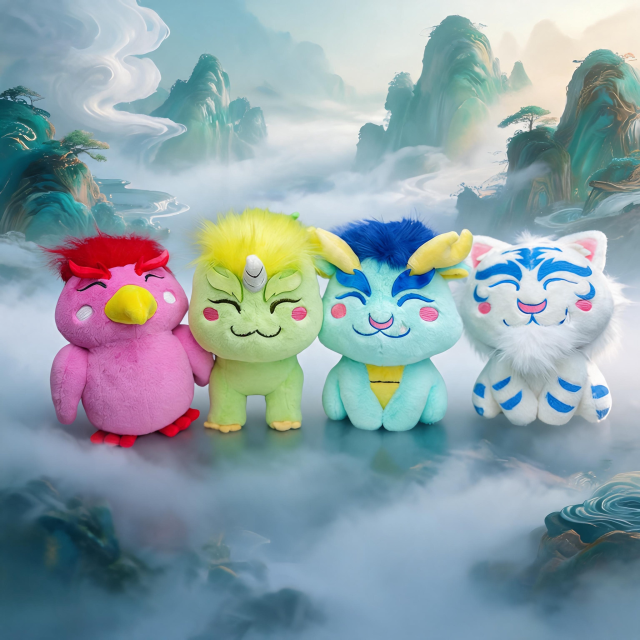Shan Hai Jing Series (Faux Rabbit Fur),5 Toys,Shan Hai Jing Series (Faux Rabbit Fur)