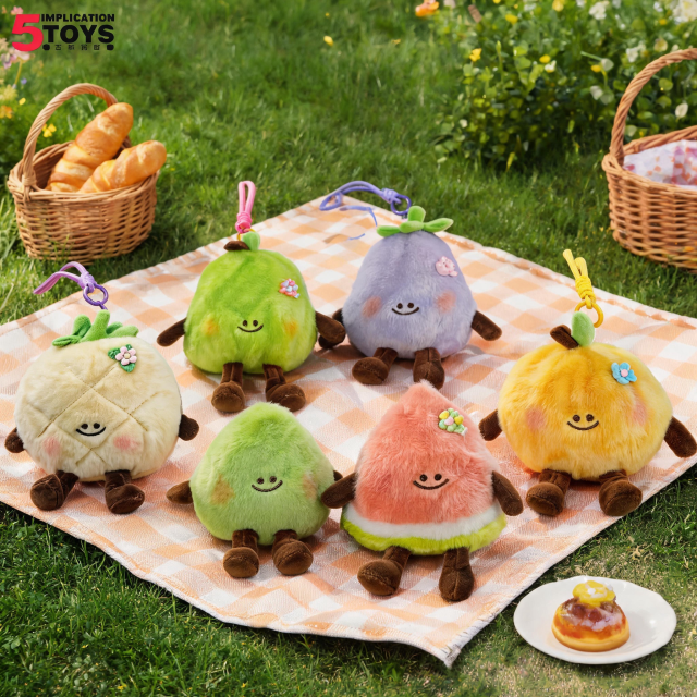 Fruit Series (5 inch Super Soft Mink Plush),5 Toys,Fruit Series (5 inch Super Soft Mink Plush)