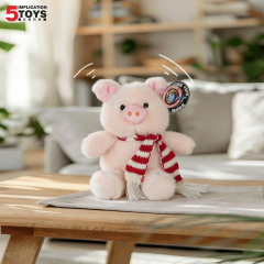 Desk Ornament with Scarf,5 Toys,Desk Ornament with Scarf