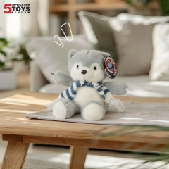 Desk Ornament with Scarf,5 Toys,Desk Ornament with Scarf
