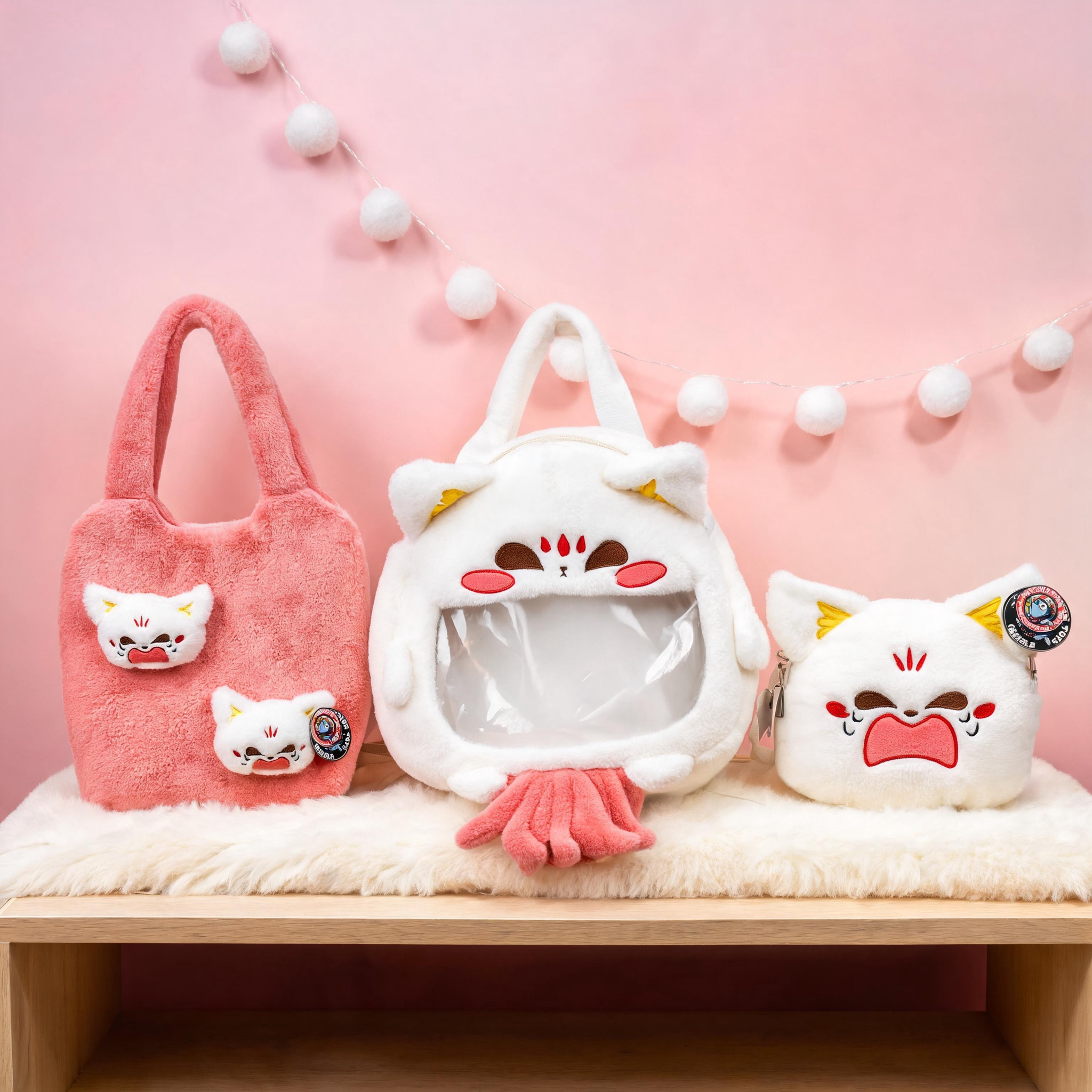 Nine-Tailed Fox Bag,5 Toys,Nine-Tailed Fox Bag