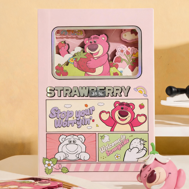 A75093‑T2 3D Pop‑Up Notebook