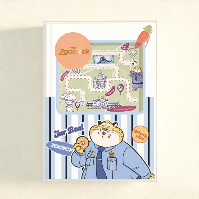 A75375‑2 Zootopia Maze Fun Notebook