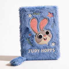 A75437‑Z1 A5 Plush Notebook