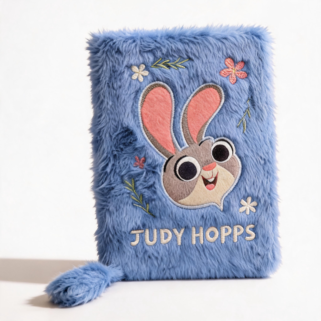 A75437‑Z1 A5 Plush Notebook
