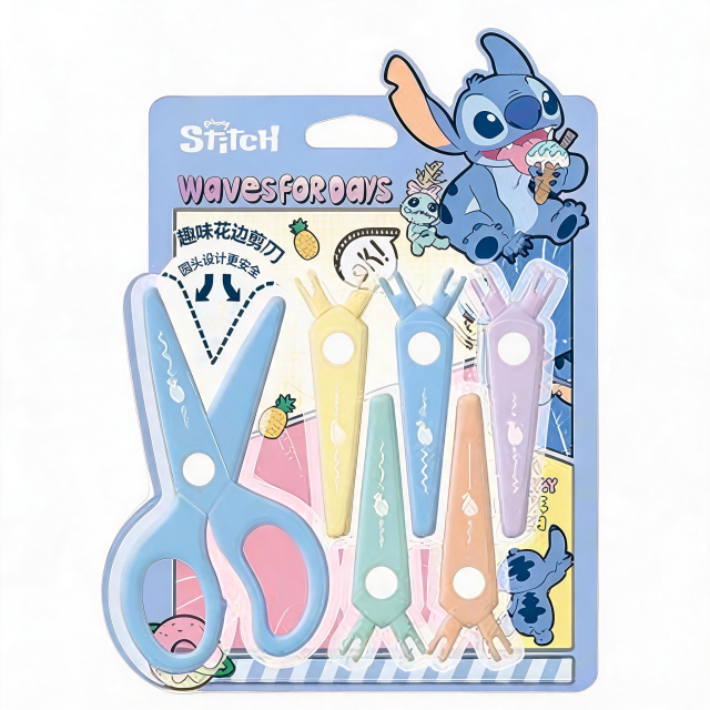 A79170‑W1X 6‑Pack Pattern Edge Scissors