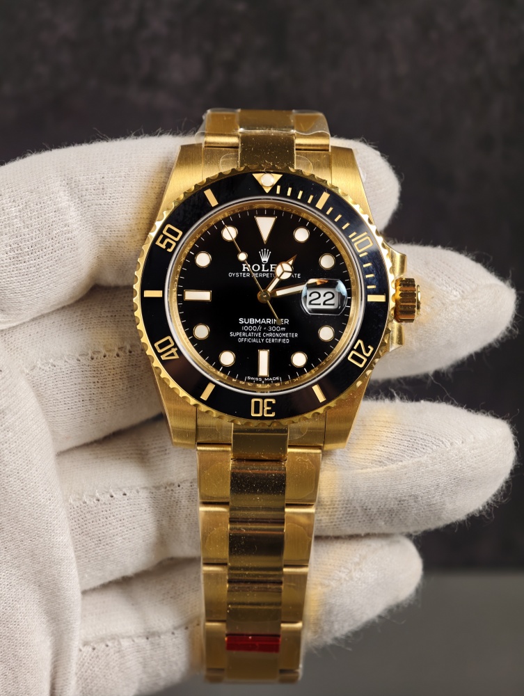 VSF Submariner Date 126618LN Black Dial Gold