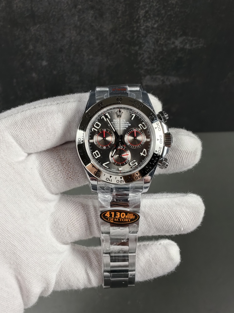 QF Daytona Black Racing Dial