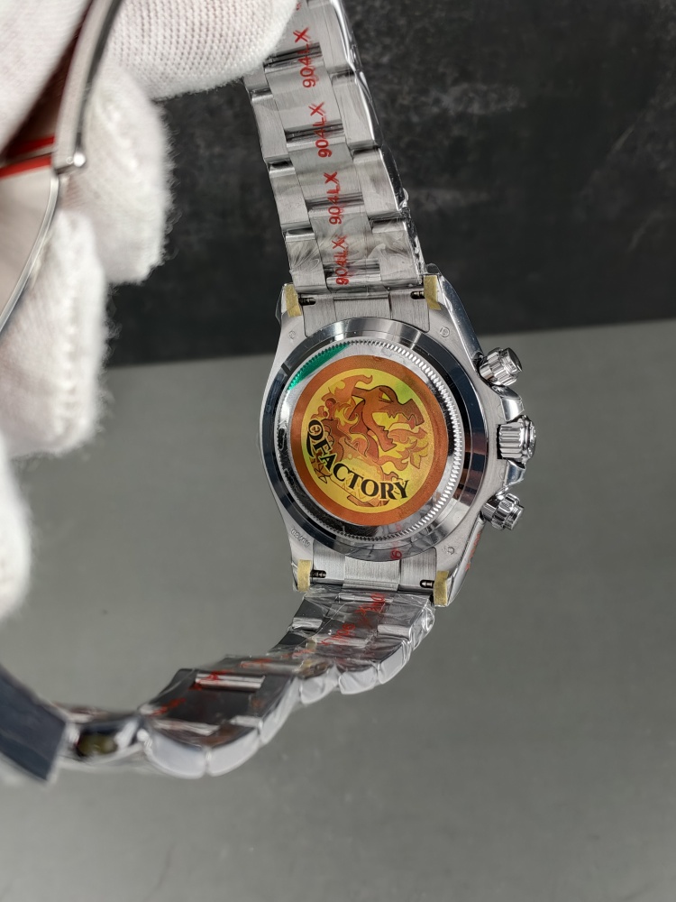 QF Daytona Black Racing Dial