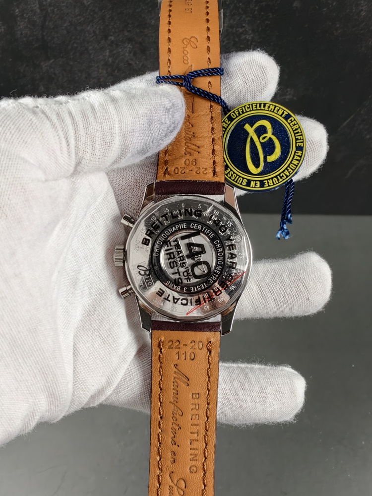 BLS Breitling Navitimer Automatic 41 White Dial A17326211G1P1