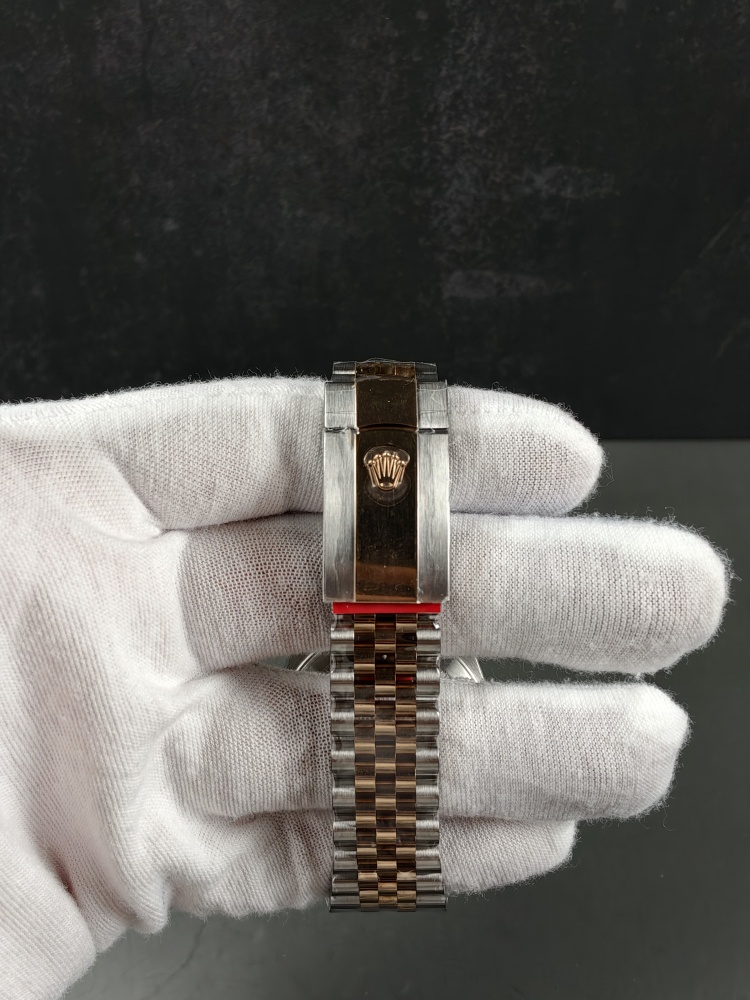 VSF Datejust 41 Two Tone Rose Gold Brown Dial