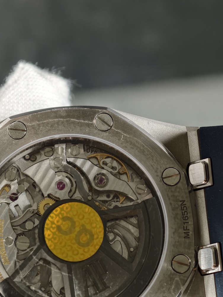 APSF V2 Free-Sprung Royal Oak Offshore Chronograph 26420TI | 43mm Titanium | Blue Dial