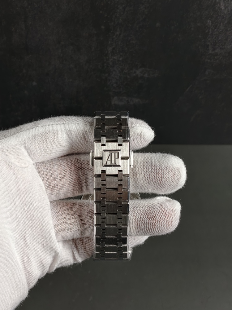 APSF V2 Free-Sprung Royal Oak 15500 Black Dial | 41mm | Clone Calibre 4302 Movement