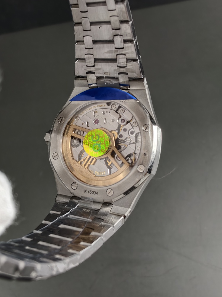 APSF V2 Free-Sprung Royal Oak 15500 Black Dial | 41mm | Clone Calibre 4302 Movement