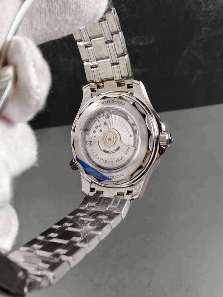 VSF Omega Seamaster Diver 300M Blue Dial | 42mm | Blue Rubber Strap Included