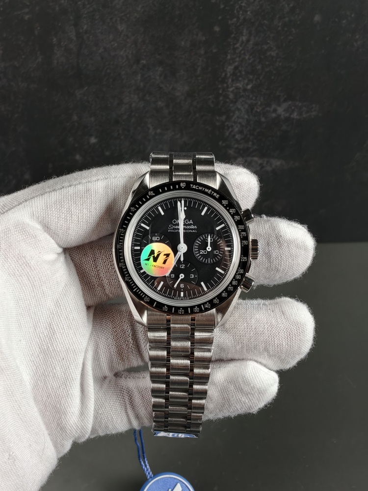 N1 Omega Speedmaster Moonwatch Black Dial | 42mm