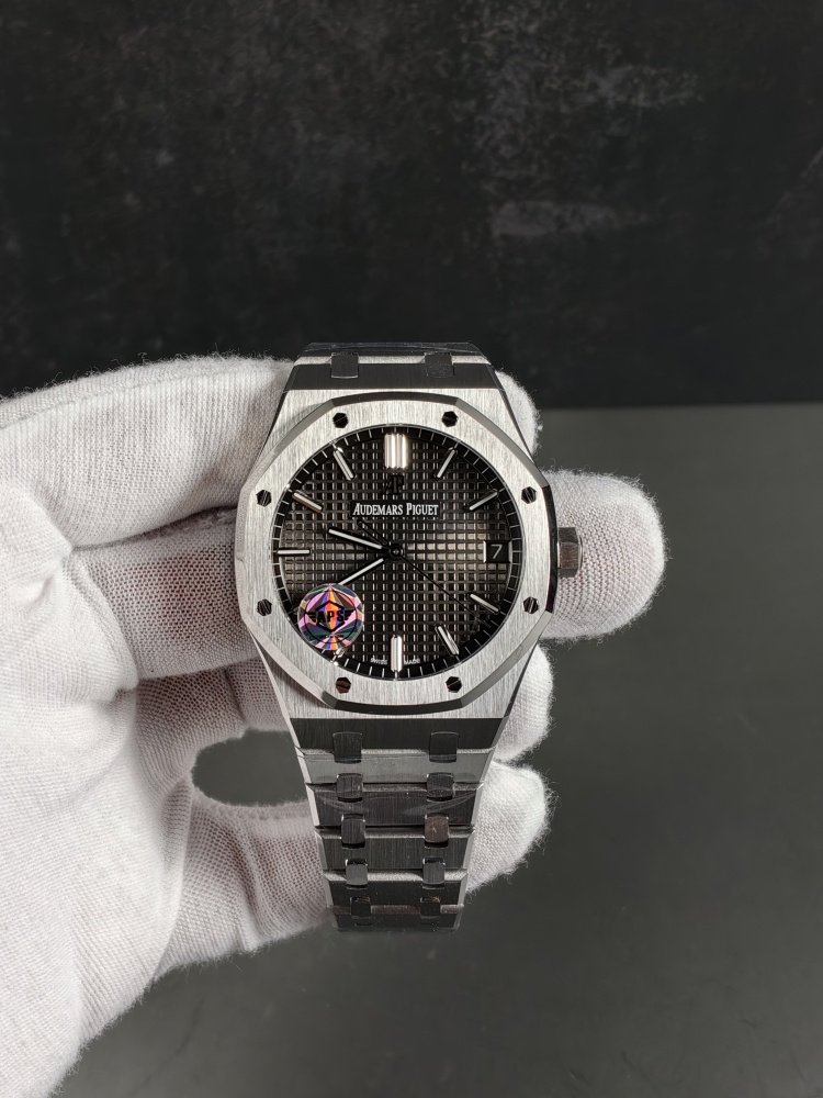 APSF V2 Free-Sprung Royal Oak 15500 Grey Dial | 41mm | Clone Calibre 4302 Movement
